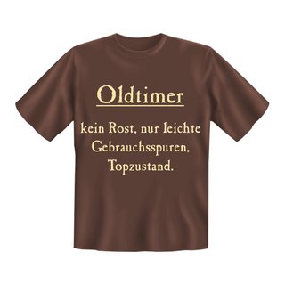 T-Shirt mit Motiv/Spruch Oldtimer Gebrauchssp.
