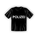 T-Shirt mit Motiv/Spruch Polizei