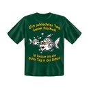 T-Shirt mit Motiv/Spruch schlechter Tag beim Fischen