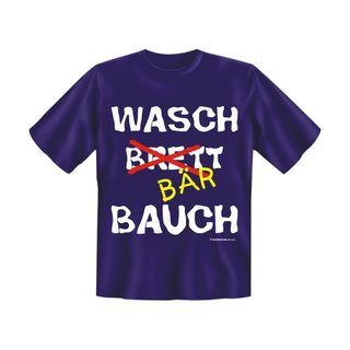 T-Shirt mit Motiv/Spruch Waschbär