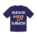 T-Shirt mit Motiv/Spruch Waschbär