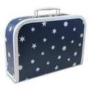 Kinderkoffer (mit Borde) blau mit Sternen inkl. 1...