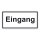 Türhinweisschild "Eingang" 3er Pack Folie selbstklebend