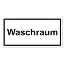 Türhinweisschild "Waschraum" 3er Pack...