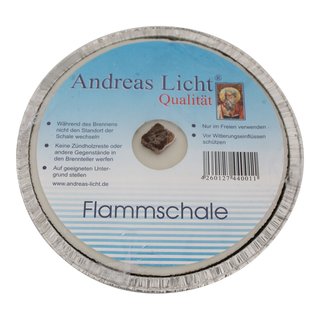 Partylicht / Flammschale Assiette Andreas Licht