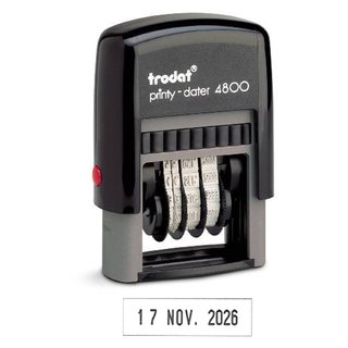trodat® Printy 4800 Mini-Dater - Datumsstempel 19 x 3 mm