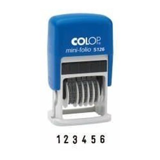 COLOP® Mini-Dater - 4 mm Ziffernstempel, 6 Bänder