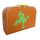 Kinderkoffer orange mit Frosch inkl. 1 Reflektorbärchen