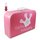 Kinderkoffer pink mit Krone "Kleine Prinzessin" inkl. 1 Reflektorbärchen