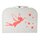 Kinderkoffer weiß mit Fee pink inkl. 1 Reflektorbärchen