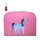 Kinderkoffer pink mit Einhorn inkl. 1 Reflektorbärchen