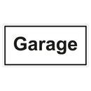 Türhinweisschild "Garage" 3er Pack Folie...