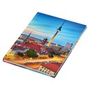 Notizbuch/Kladde kariert "Skyline" DIN A5