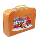 Kinderkoffer orange mit Feuerwehr, Feuerwehrmann und...