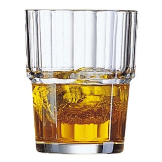 Esmeyer® Glasserie NORVEGE - Trinkgläser, 8,8 cm Höhe, 6er Pack