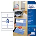 Avery Zweckform® C32015-10 Premium Visitenkarten, 85...
