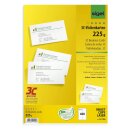 Sigel® Visitenkarten, 3C, glatter Schnitt rundum, 225...