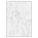 Sigel® Marmor-Papier, grau, A4, 90 g/qm, 25 Blatt