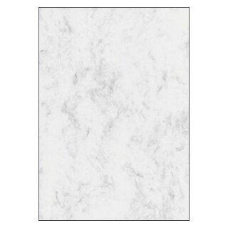 Sigel® Marmor-Papier, grau, A4, 90 g/qm, 100 Blatt