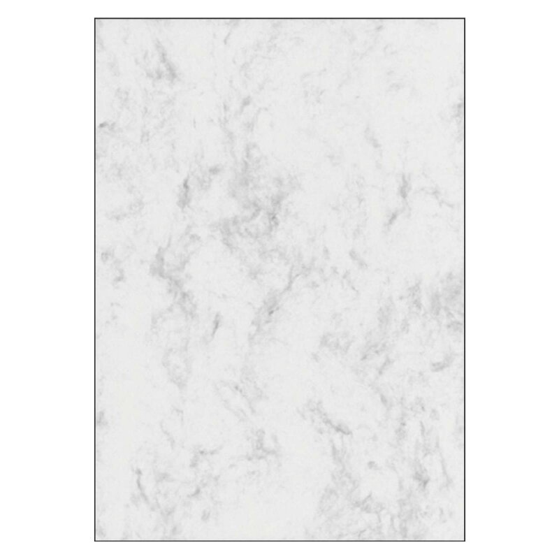 Papier Effet Marbre Rose 90 G/m² - Lot De 100 Feuilles A4, Compatible Imprimantes Laser Et Jet D'encre