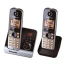 Panasonic Telefon KX-TG6722G schnurlos titan/schwarz