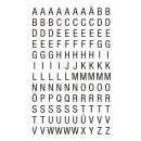 Avery Zweckform® 3720 Buchstaben Schrift Helvetica...