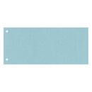 Q-Connect Trennstreifen - 190 g/qm Karton, blau, 100...