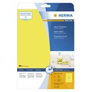 Herma 5148 Etiketten A4 neon-gelb 210x297 mm Papier matt...
