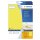 Herma 5148 Etiketten A4 neon-gelb 210x297 mm Papier matt 20 St.