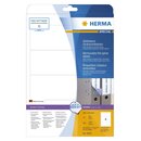 Herma 10165 Ordneretiketten A4 weiß 192x61 mm...