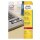 Avery Zweckform® L6013-20 Typenschild-Etiketten - A4, 20 Stück, 210 x 297 mm, wetterfest, 20 Blatt silber