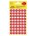 Avery Zweckform® 3141 Markierungspunkte - Ø 12 mm, 5 Blatt/270 Etiketten, rot