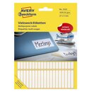 Avery Zweckform® 3322 Mini-Organisations-Etiketten, 37 x...