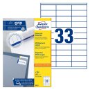 Avery Zweckform® 3421 Universal-Etiketten (A4, Papier...