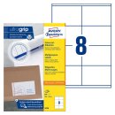 Avery Zweckform® 3426 Universal-Etiketten (A4, Papier...