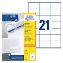 Avery Zweckform® 3481 Universal-Etiketten (A4, Papier...