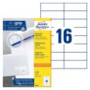 Avery Zweckform® 3484 Universal-Etiketten (A4, Papier...