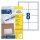 Avery Zweckform® 4782 Universal-Etiketten, 97 x 67,7 mm, Deutsche Post INTERNETMARKE, 30 Bogen/240 Etiketten, weiß