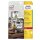 Avery Zweckform® L4775-20 Wetterfeste Folien-Etiketten (A4, 20 Stück, 210 x 297 mm) 20 Blatt weiß