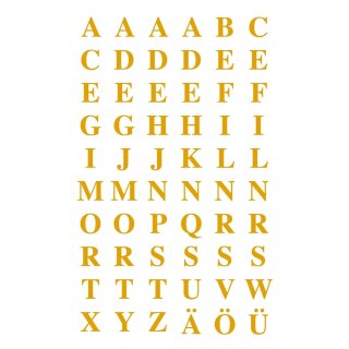 Avery Zweckform® 3727 Buchstaben transparent Papier selbstklebend 2 Bögen