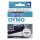 Dymo Schriftband D1, Kunststoff, laminiert, 7 m x 9 mm, Schwarz/Blau