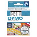 Dymo Schriftband D1, Kunststoff, laminiert, 7 m x 6 mm,...