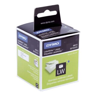 Dymo® LabelWriter Etikettenrollen - Adressetikett, 28 x 89 mm, weiß
