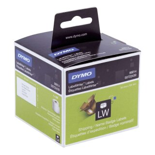 Dymo® LabelWriter Etikettenrollen - Versandetikett, 54 x 101 mm, weiß