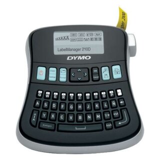 Dymo® Beschriftungsgerät Labelmanager 210D D1 Bänder, 12 mm, 132 Zeichen
