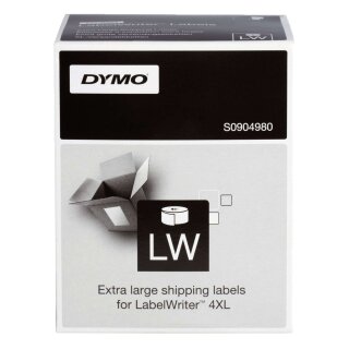 Dymo® LabelWriter Etikettenrollen - Versandetikett, 104 x 159 mm, weiß