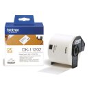 Brother® DK-Einzeletiketten Papier-Etiketten 300...