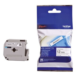 Brother® M-Schriftbandkassetten, unlaminiert Größe: 12 mm...