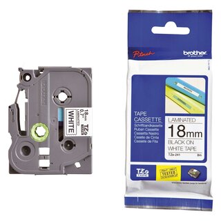 Brother® TZe-241 Schriftbandkassette - laminiert, 18 mm x...