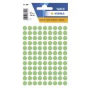 Herma 1845 Vielzwecketiketten grün Ø 8 mm...